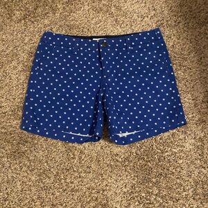 Merona Blue and White Shorts